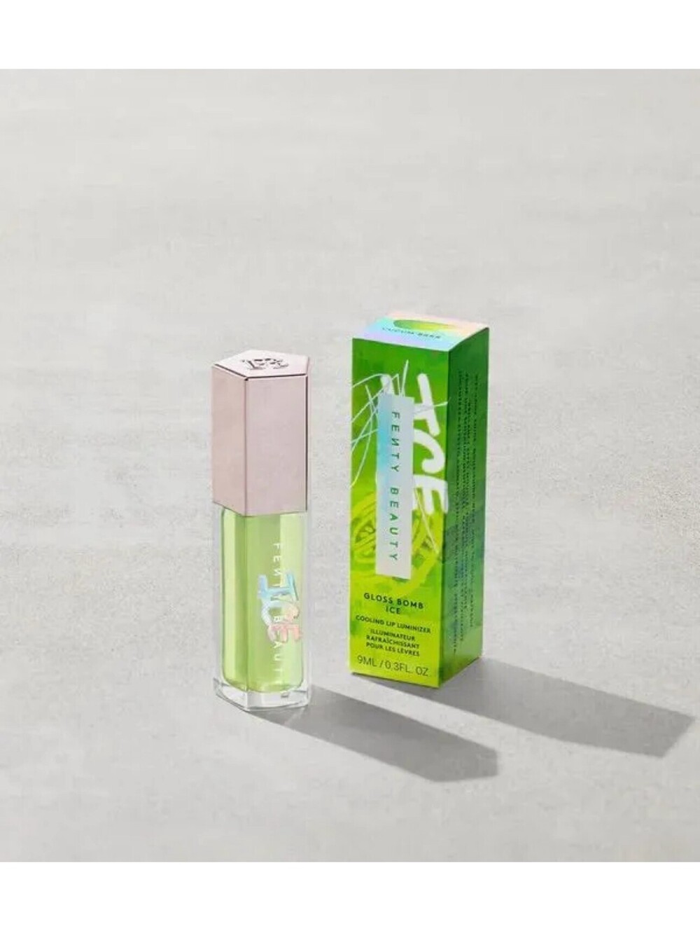 $26 FENTY LIP LUMINIZER- Cucum'brrr (clear minty cucumber scent)
